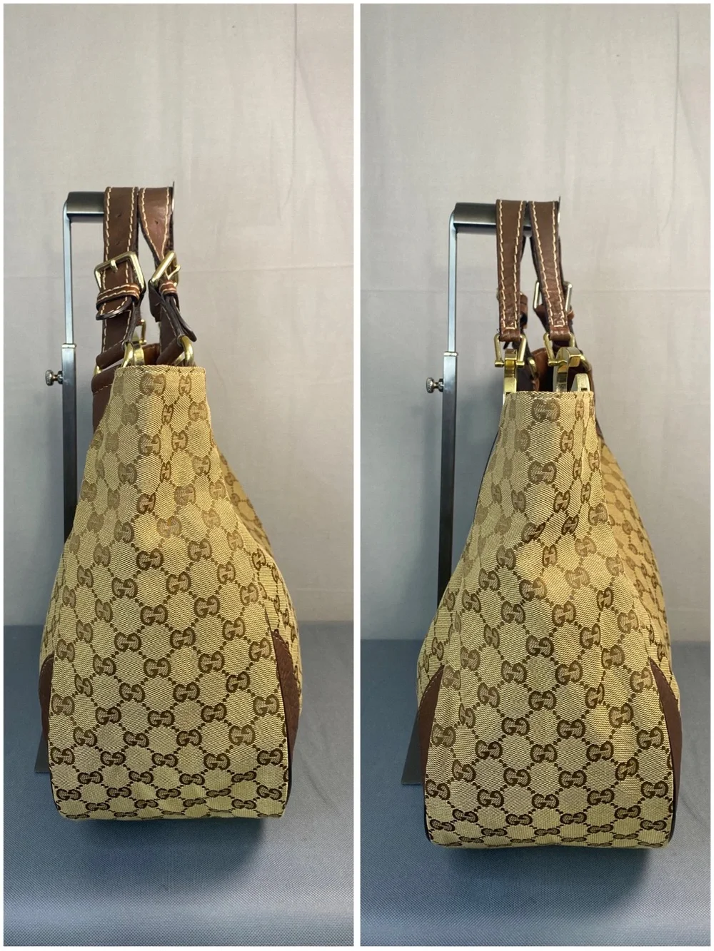 ✨️GUCCI GG Canvas Charlotte Hobo Bag